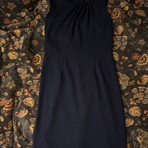 Elegant Navy Blue Sleeveless Dress Stella & Julie